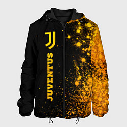 Мужская куртка Juventus - gold gradient по-вертикали