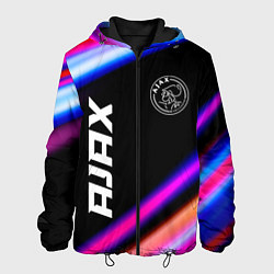 Куртка с капюшоном мужская Ajax speed game lights, цвет: 3D-черный