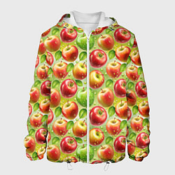 Мужская куртка Натуральные яблоки паттерн
