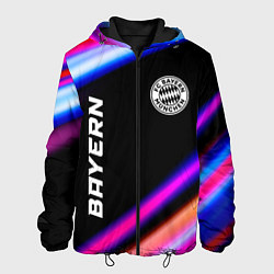 Куртка с капюшоном мужская Bayern speed game lights, цвет: 3D-черный