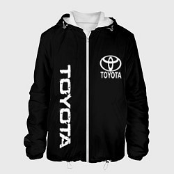 Мужская куртка Toyota logo white steel