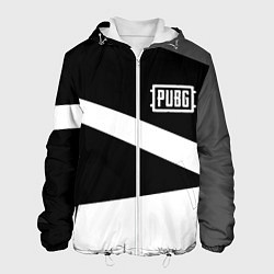 Куртка с капюшоном мужская PUBG online geometry, цвет: 3D-белый