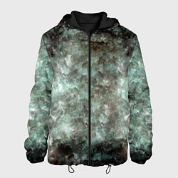 Куртка с капюшоном мужская Лесной принт, цвет: 3D-черный