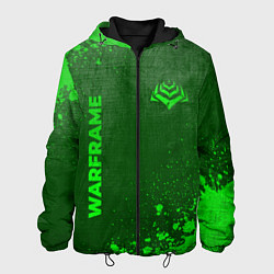 Мужская куртка Warframe - green gradient вертикально