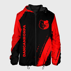 Мужская куртка Danganronpa - red gradient вертикально