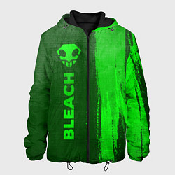 Куртка с капюшоном мужская Bleach - green gradient по-вертикали, цвет: 3D-черный