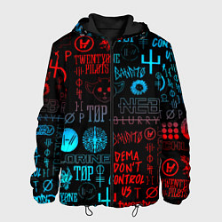 Мужская куртка Twenty one pilots rock pattern