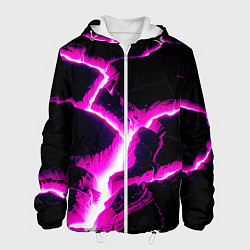 Мужская куртка Color pink black