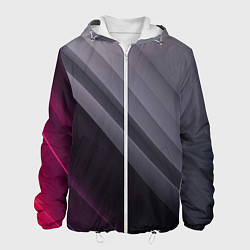 Мужская куртка Color black grey