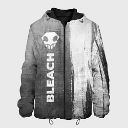 Куртка с капюшоном мужская Bleach - grey gradient по-вертикали, цвет: 3D-черный