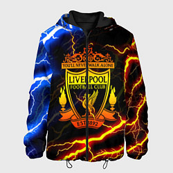 Куртка с капюшоном мужская Liverpool storm, цвет: 3D-черный
