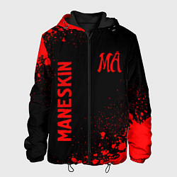 Мужская куртка Maneskin - red gradient вертикально