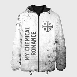 Мужская куртка My Chemical Romance - white gradient вертикально