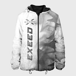 Куртка с капюшоном мужская Exeed - white gradient по-вертикали, цвет: 3D-черный