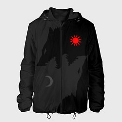 Куртка с капюшоном мужская Хати и Сколь, цвет: 3D-черный