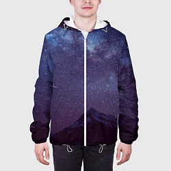 Куртка с капюшоном мужская Flawless Space, цвет: 3D-белый — фото 2