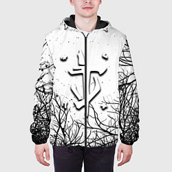 Куртка с капюшоном мужская Doom dark age, цвет: 3D-черный — фото 2
