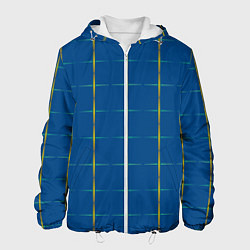 Мужская куртка Color blue yellow cross
