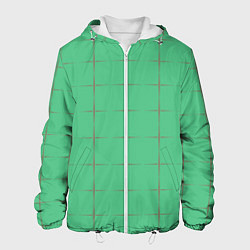 Мужская куртка Color green stripes