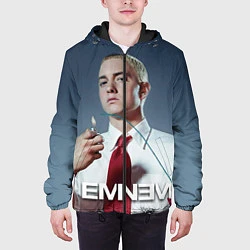 Куртка с капюшоном мужская Eminem Fire, цвет: 3D-черный — фото 2