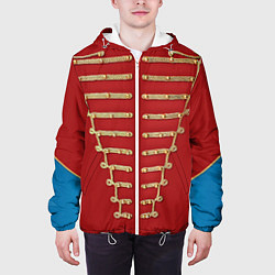 Куртка с капюшоном мужская Пиджак Майкла Джексона, цвет: 3D-белый — фото 2