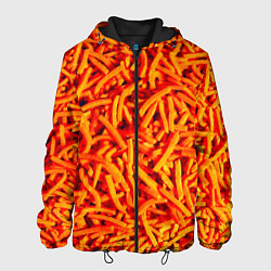 Куртка с капюшоном мужская Морковь, цвет: 3D-черный
