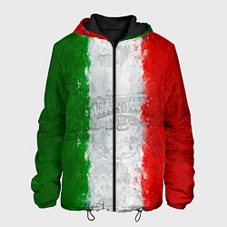 Куртка с капюшоном мужская Italian, цвет: 3D-черный