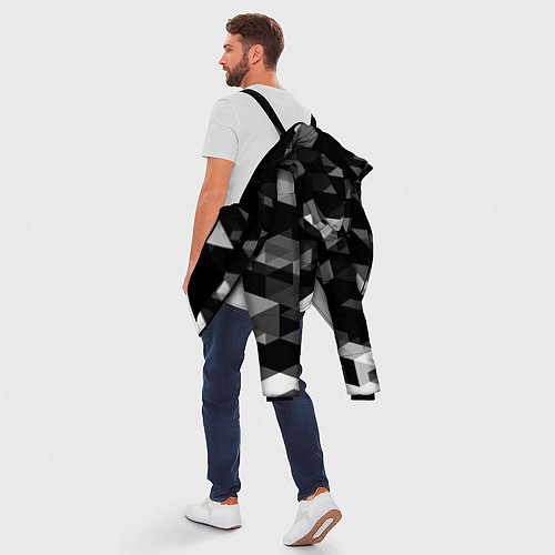 Мужская зимняя куртка Trianse / 3D-Черный – фото 5