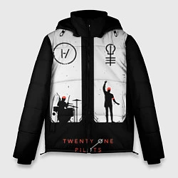 Мужская зимняя куртка Twenty One Pilots: Lines