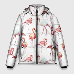 Мужская зимняя куртка Действия фламинго
