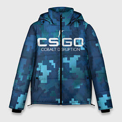 Куртка зимняя мужская Cs:go - Cobalt Disruption Ржавый кобальт, цвет: 3D-черный