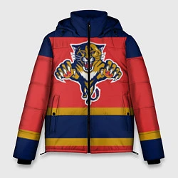 Куртка зимняя мужская Florida Panthers, цвет: 3D-черный