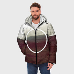 Куртка зимняя мужская Круг, цвет: 3D-черный — фото 2