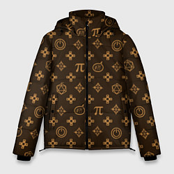 Куртка зимняя мужская Geek, цвет: 3D-черный