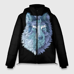 Куртка зимняя мужская Седой волк, цвет: 3D-черный