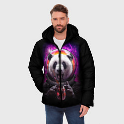 Куртка зимняя мужская Panda Cosmonaut, цвет: 3D-светло-серый — фото 2