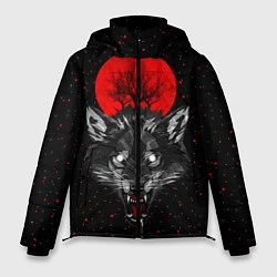 Куртка зимняя мужская Кровавая Луна, цвет: 3D-черный