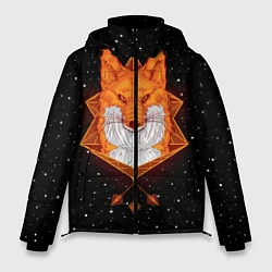 Куртка зимняя мужская Огненный лис, цвет: 3D-черный
