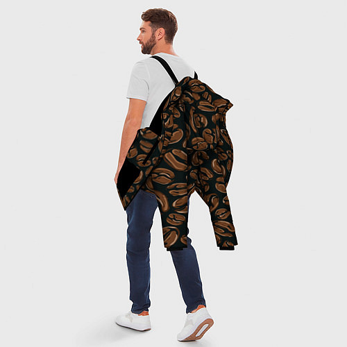 Мужская зимняя куртка Арабика / 3D-Черный – фото 5