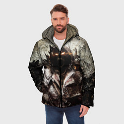 Куртка зимняя мужская Disturbed: Madness, цвет: 3D-черный — фото 2