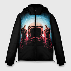 Куртка зимняя мужская Spaceman, цвет: 3D-черный