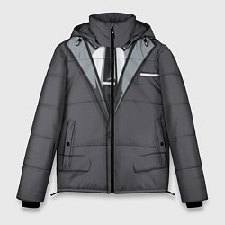 Куртка зимняя мужская Костюм, цвет: 3D-черный