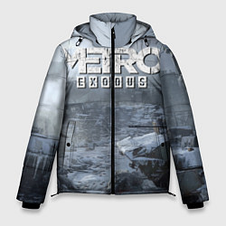 Куртка зимняя мужская Metro Exodus: Cold Winter, цвет: 3D-красный