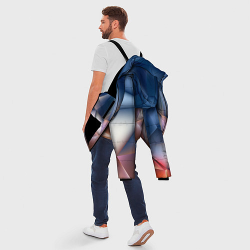 Мужская зимняя куртка Abstract / 3D-Черный – фото 5