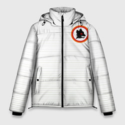 Куртка зимняя мужская A S Roma - WHITE N 98 NEW 2022, цвет: 3D-светло-серый