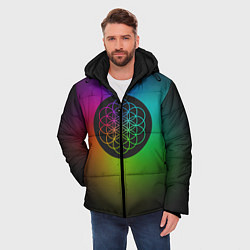 Куртка зимняя мужская Coldplay Colour, цвет: 3D-красный — фото 2