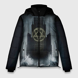 Куртка зимняя мужская HIM: Devil Castle, цвет: 3D-черный