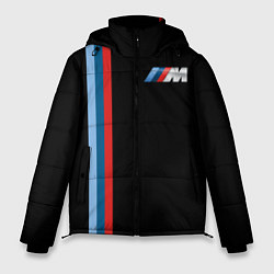 Куртка зимняя мужская BMW BLACK COLLECTION БМВ, цвет: 3D-красный