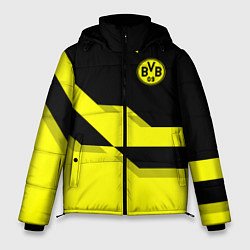 Куртка зимняя мужская BVB FC: Yellow style, цвет: 3D-красный