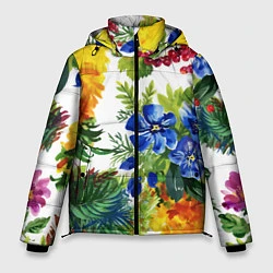 Куртка зимняя мужская Summer, цвет: 3D-черный